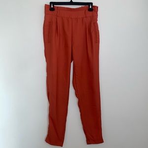 Harmony Havoc Orange Straight Leg Pants